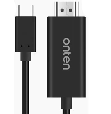 Onten OTN-9581 Type-C Male to HDMI Male 4K HD Cable 60HZ (1.8M) Onten OTN-9581 Type-C Male to HDMI Male 4K HD Cable 60HZ (1.8M)